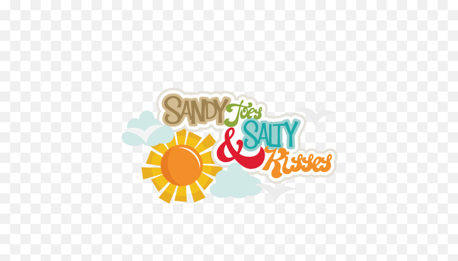 Sandy Toes Salty Kisses Svg Cutting - Circle Png,Salty Png