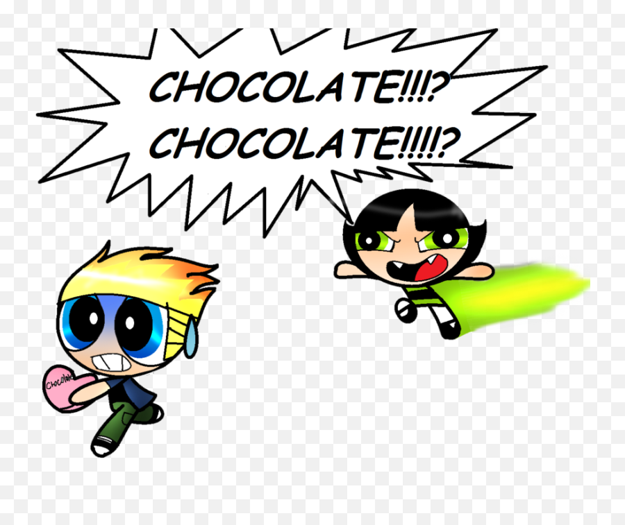 Buttercup Is Chasing After Johnny Png Test