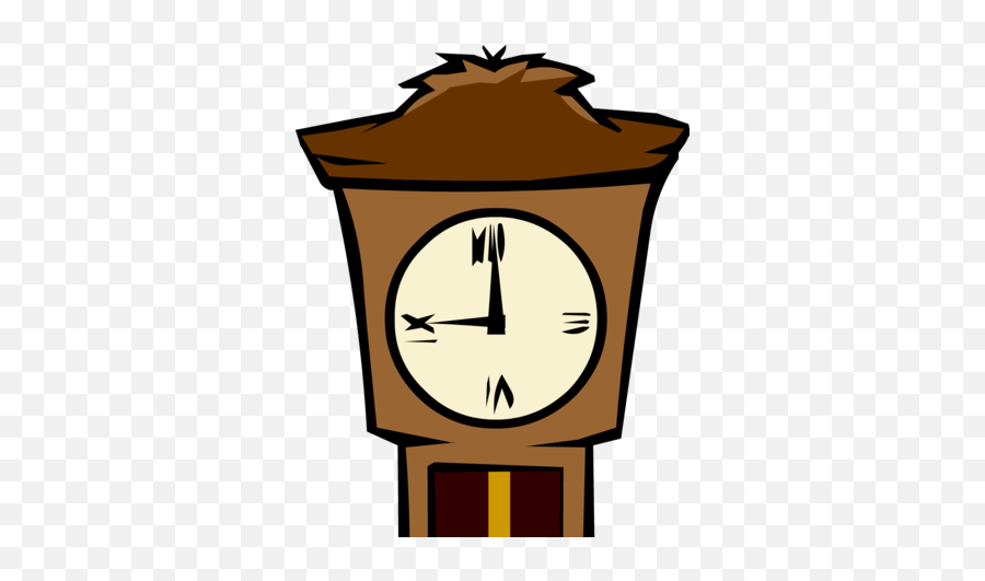 Club Penguin Rewritten Wiki - Grandfather Clock Clipart Png,Grandfather Clock Png