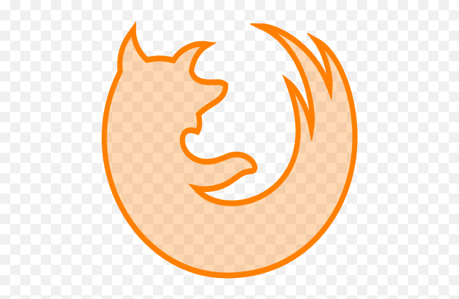 Firefox Line Social Transparent Icon - Social Line Transparent Png,Firefox Icon Png