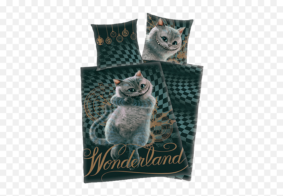 Alice In Wonderland - Cheshire Cat Duvet Cover Multicolour Alicja W Krainie Czarów Pociel Png,Cheshire Cat Png