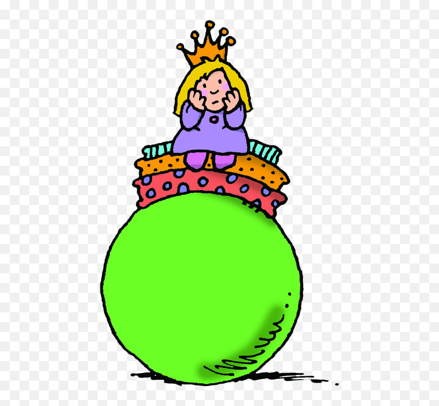 The And Pea Fairy - Clip Art Princess And The Pea Png Fairy Tale,Pea Png