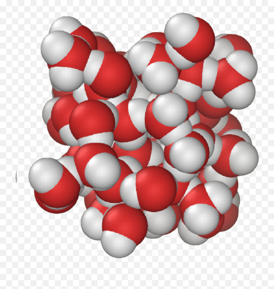 Liquid Water Molecules Bond Clipart - Full Size Clipart Water As Solid Vs Liquid Png,Molecules Png