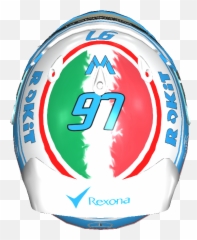 Williams Flag Career Helmet 2019 Racedepartment - Graphics Png,Italian Flag Png