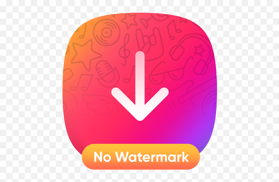 Video Downloader For Social Media - No Watermark Apps On All Video Downloader Save Social Media Videos Png,Tik Tok Logo Png