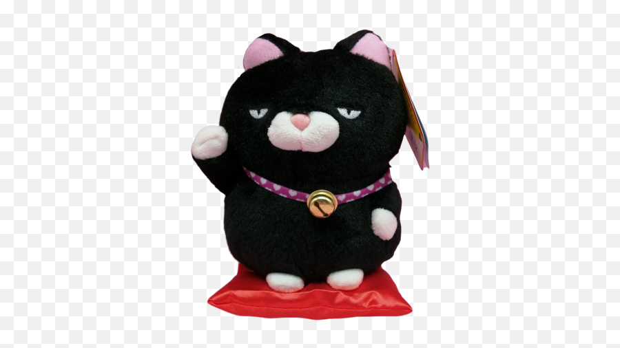Hige Manju Maneki - Neko Grumpy Cat Plush Kuromame Stuffed Toy Png,Grumpy Cat Png