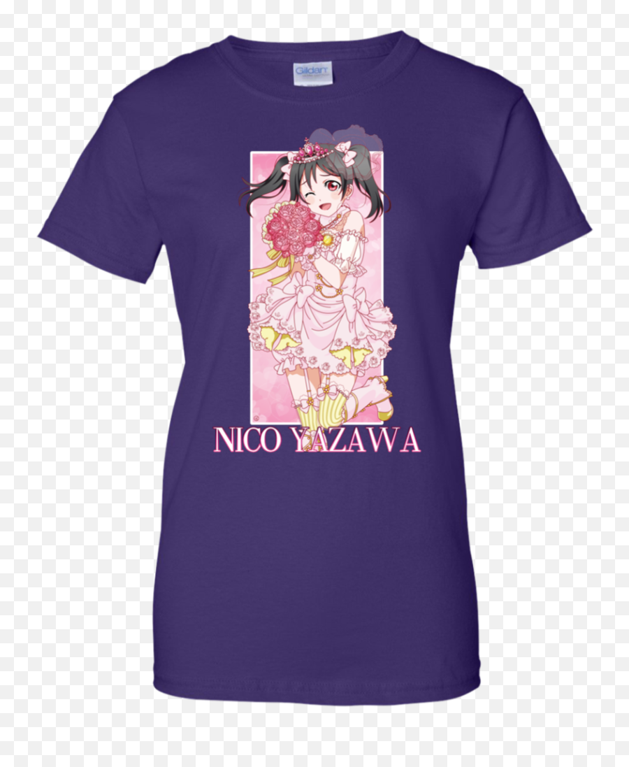Anime Face - Love Live Nico Yazawa New Version T Shirt Png,Anime Face Png