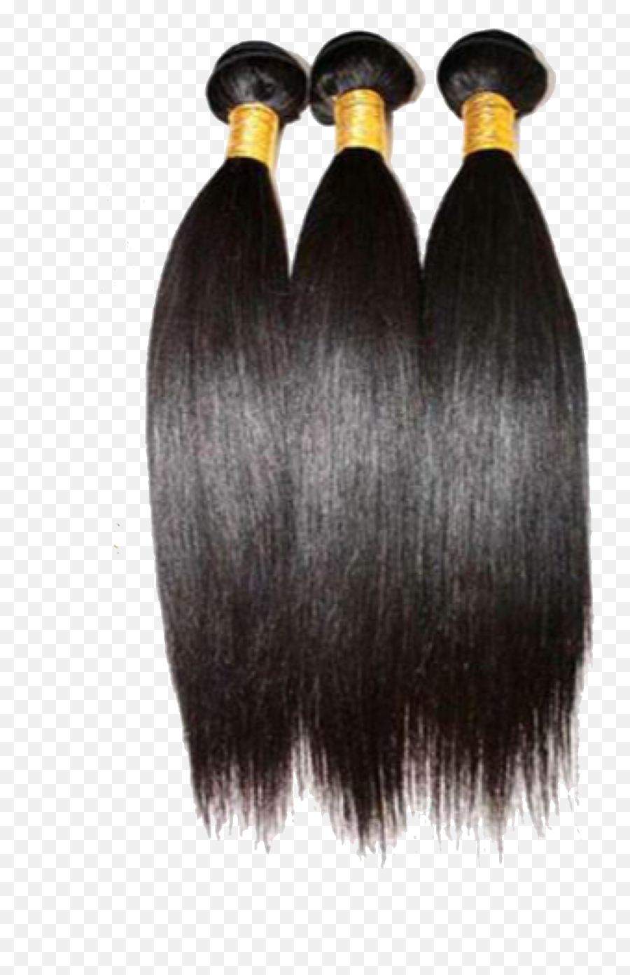 Download Virgin Hair Png - Transparent Transparent Background Straight Bundles Png,Long Black Hair Png
