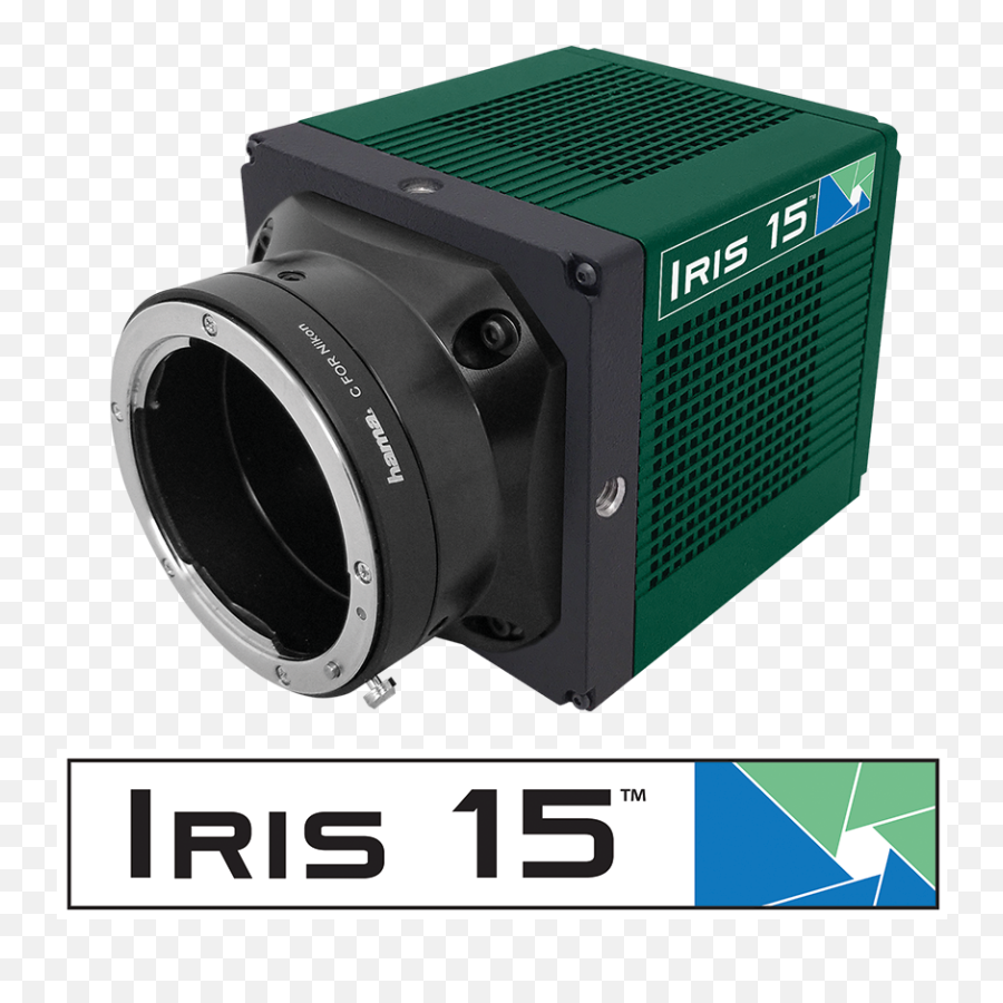 Iris 15 Scmos Camera - Teledyne Photometrics Portable Png,Camera Lens Logo