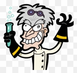 Monsters And Mad Science - Scientist Clipart png