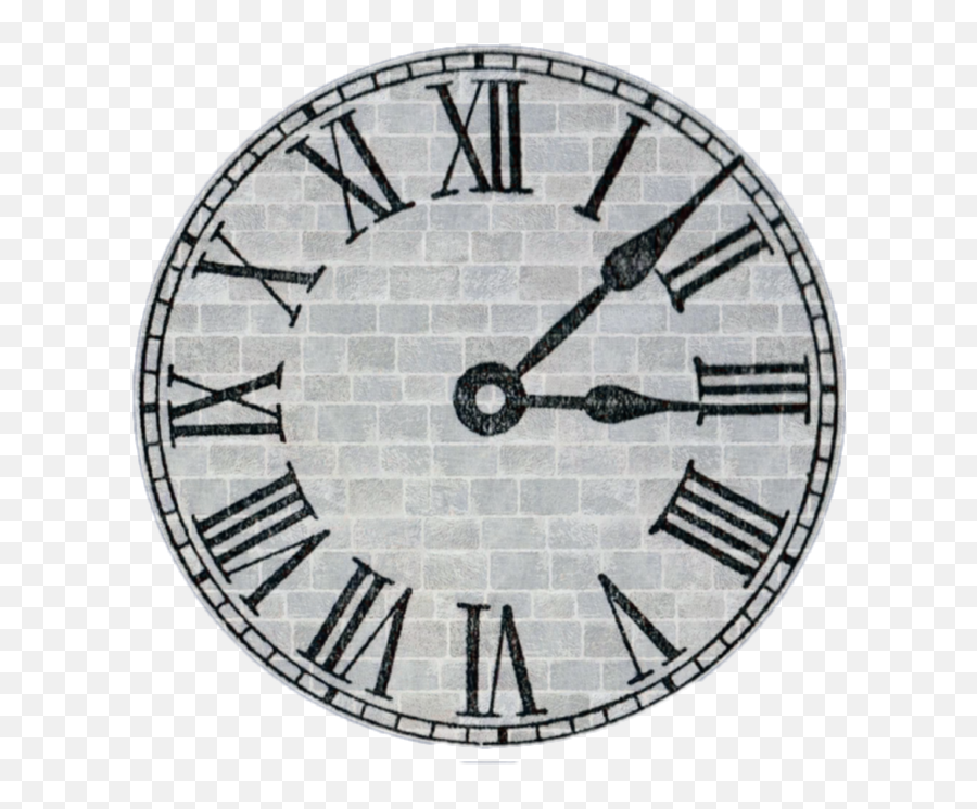 Pared Png - Reloj Pared Ladrillos Roman Numeral Clock Clipart Roman Numeral Clock,Reloj Png