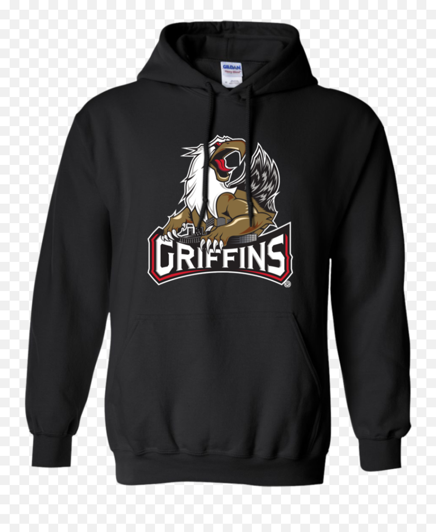 Grand Rapids Griffins Primary Logo Adult Pullover Hoodie - Faster Than Dialing 911 Shirt Png,Star Lord Logo