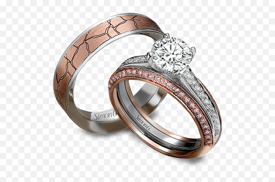 Download Wedding Ring Png - Bride And Groom Ring Png,Engagement Ring Png