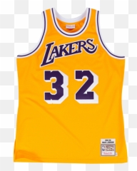 Los Angeles Lakers Authentic Hardwood - Lakers Jersey Png,Magic Johnson Png