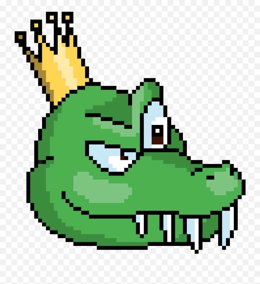 Pixilart - King K Rool Mouth Closed By Scrubbdubb Le Procope Png,King K Rool Transparent
