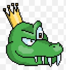 Pixilart - King Rool mouth closed by ScrubbDubb Le Procope png