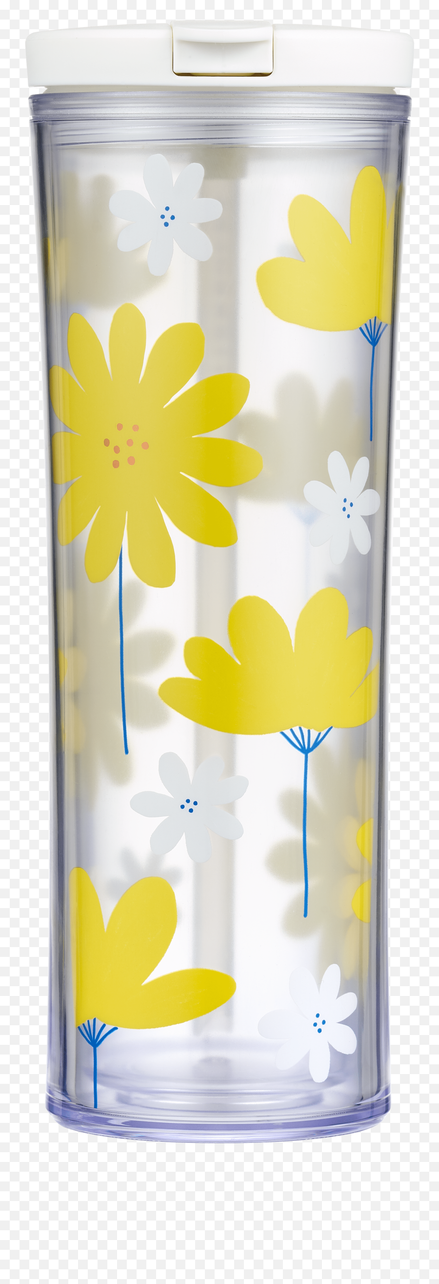 Starbucks Plastic Mixed Daisies Tumbler - Kl Foodie Png,Tumbler Png