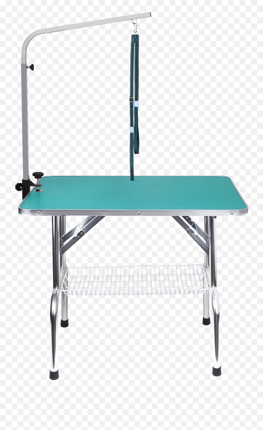 Free Paws Pet Dog Cat Grooming Table Heavy Duty Stainless Steel Rubber Surface With Arm And Noose - Walmartcom Solid Png,Noose Transparent