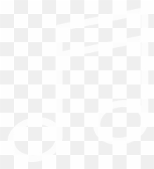 White Music Note 2 Icon - Free white icons Music Symbol Png