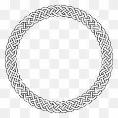 Clipart Circle Borders Transparent - Celtic Knot Circle Vector png