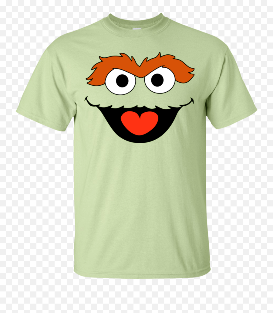 Sesame Street Oscar The Grouch Face Shirt Hoodie - Sinn Fein T Shirt Png,Oscar The Grouch Transparent