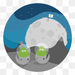 Spooky Moon Png - Dot