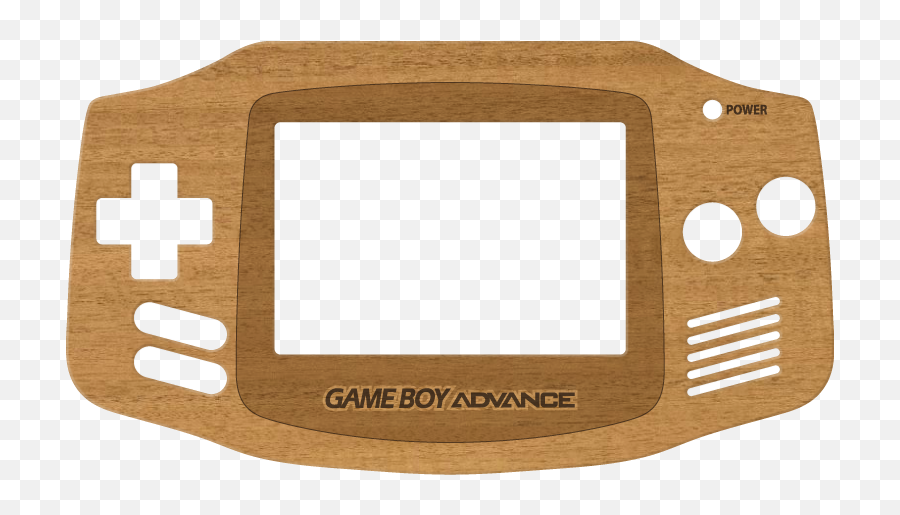 Game Boy Advance Real Wood Veneer Kit - Solid Png,Gameboy Advance Png