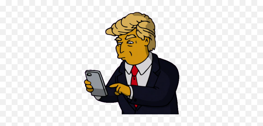 Donald Trump Simpsons Wiki Fandom Png Wall Transparent