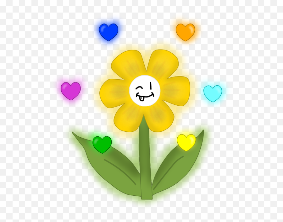 Flowey Transparent Tiny - Heart Clipart Full Size Clipart Heart Png,Flowey Png