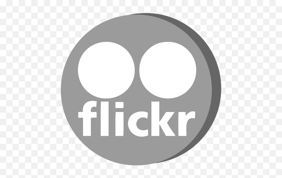 Flickr Media Network Social Web Icon - Social Media Colours Png,Flickr Icon