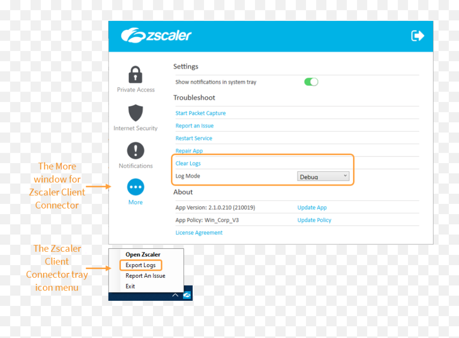 Zscaler Help - Vertical Png,What Is The Tray Icon