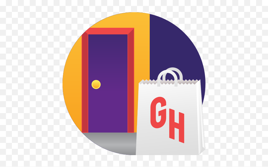 Remote Meal Perks - Grubhub Corporate Vertical Png,Grub Hub Icon