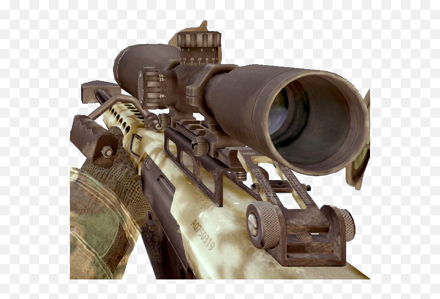 Barrett 50calcamouflage Call Of Duty Wiki Fandom - Mw2 Barrett 50 Cal Png,Mw2 Png