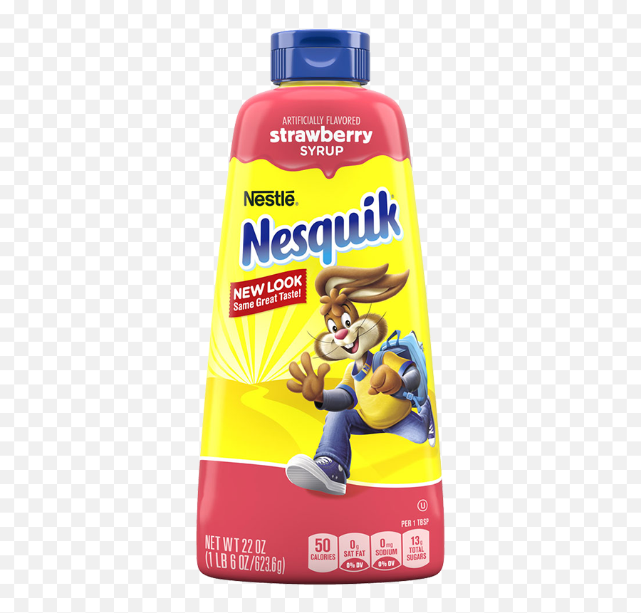 Strawberry Flavored Syrup 22 Fl Oz Bottle - Nesquik Syrup Strawberry Png,Syrup Icon