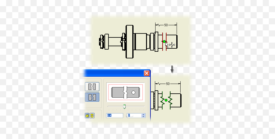 A Break In Graph - Vertical Png,Break Time Icon