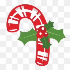 Candy Cane Svg Scrapbook Cut File Cute Clipart Files For - Cute Clipart png