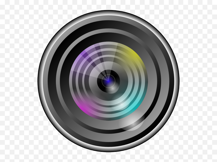 Camera Lens With Light Effect Free Svg - Png Camera Lens Effect,Light Effect Transparent