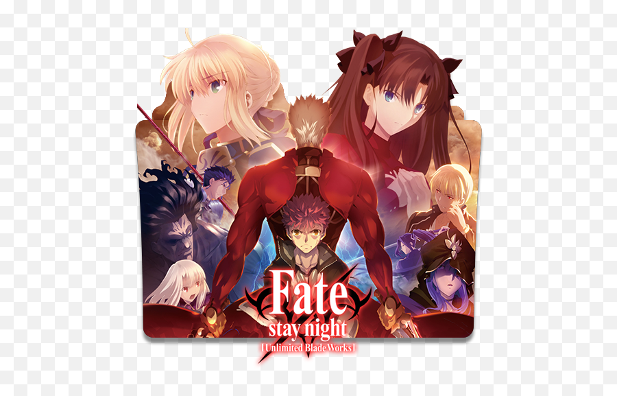 What Are The Best Anime Series That No One Watches - Quora Fate Stay Night Unlimited Blade Works Season 2 Png,Konosuba Folder Icon