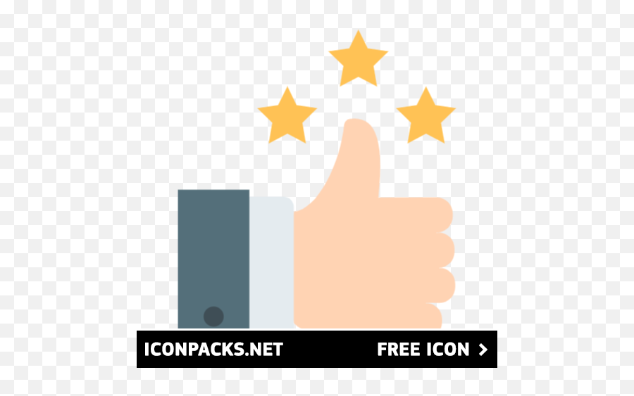 Free Thumbs Up Rating Stars Icon Symbol Png Svg Download - Metaverse Icon Png,Rating Icon Png
