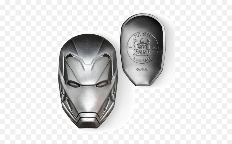 2 Ounce Marvel Series Iron Man Icon Fine Silver Coin Gift Set - Iron Man Silver Coin Png,Men Icon