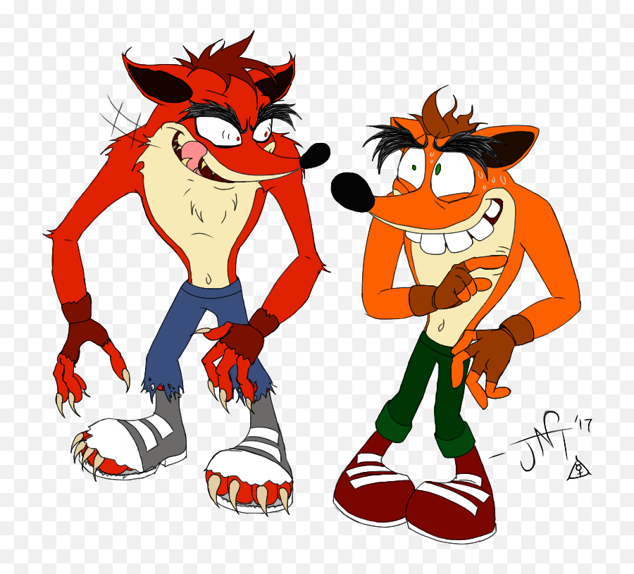 Download Crash Meet Evil By Svg Free Library - Fake Crash Crash Bandicoot Evil Crash Png,Crash Png