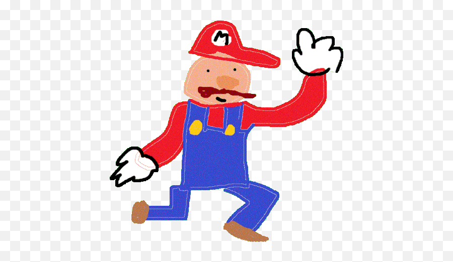 Mario Run Kart Sticker - Mario Run Mario Mario Kart Mario Meme Png Gif,Mario Kart Icon