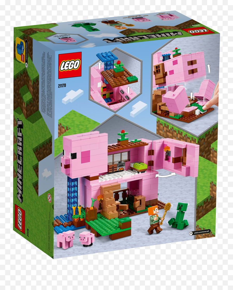 The Pig House - Sets Pig Minecraft Lego Png,Minecraft Pig Icon