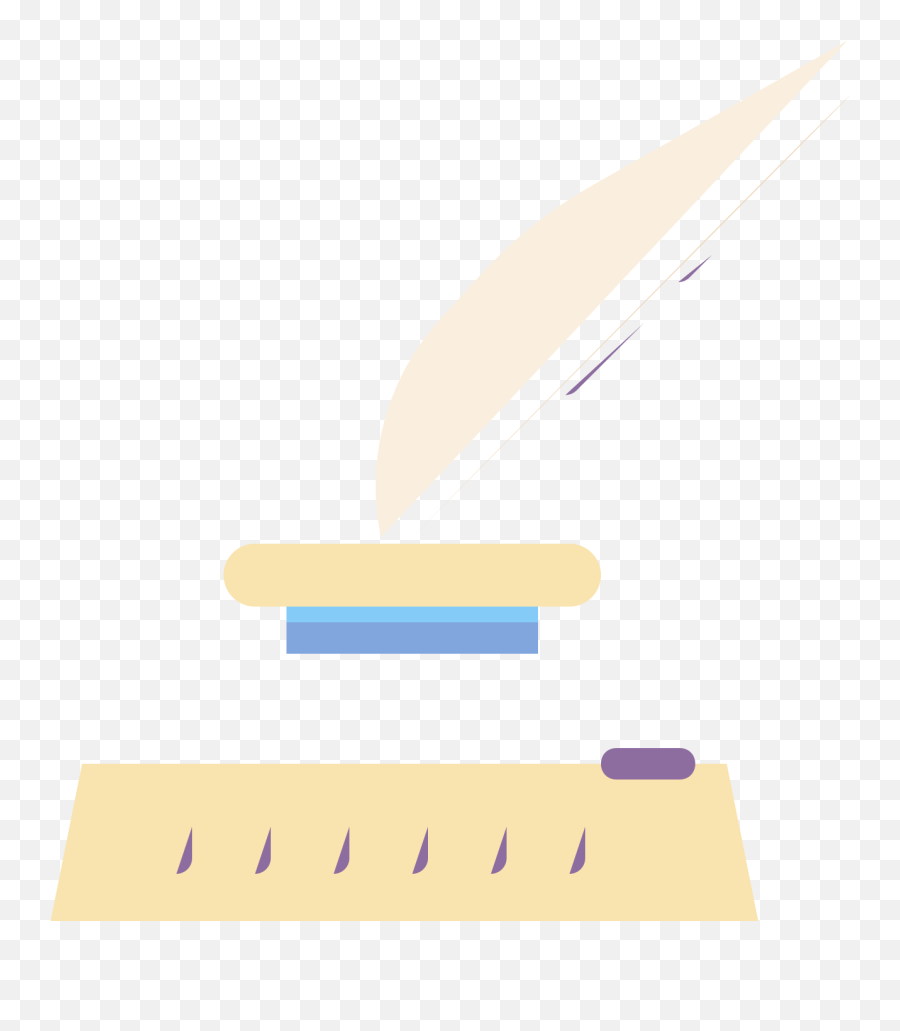 Download Hd Quill With Ink Icon - Ink Transparent Png Image Office Instrument,Ink Icon