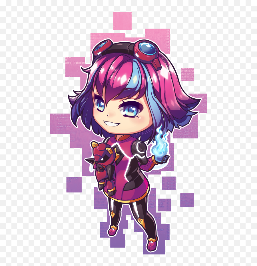 Pin By Demet Sah - Super Galaxy Annie Fanart Png,Hextech Summoner Icon