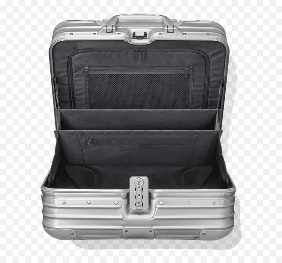 Original Compact Convertible Wheeled Briefcase In Aluminium - Rimowa Original Compact Png,Tignanello Classic Icon Convertible Satchel