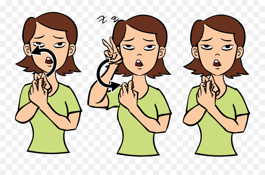 Yawn - Baby Sign Language Help Png,Yawn Icon