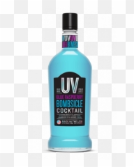 Uv Blue Raspberry Vodka - Half Gallon png