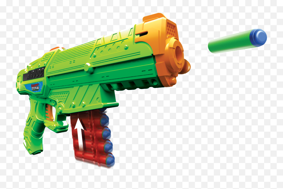Download Toy Force Blaster Weapon Enforcer Adventure Nstrike - Havoc Dart Blaster Png,Nerf Gun Png