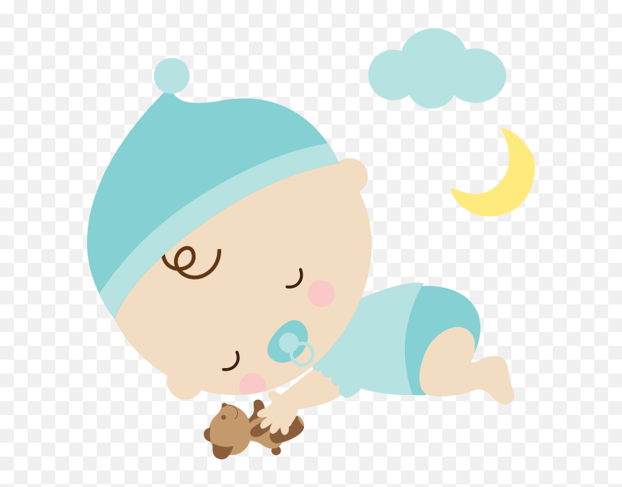 Sleeping Baby Clipart - Sleeping Baby Girl Clipart Png,Baby Clipart Transparent